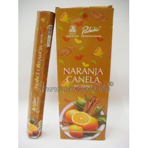 Incenso Padmini Orange Cinnamon 20g (6x20gr)
